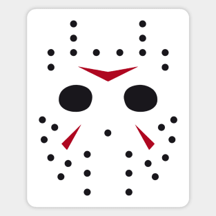 Jason Voorhees Friday the 13th - Hockey Mask Magnet